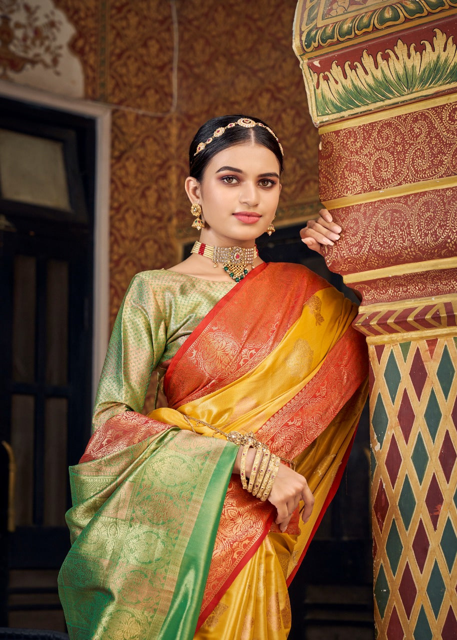 Handloom Tissue Silk Saree