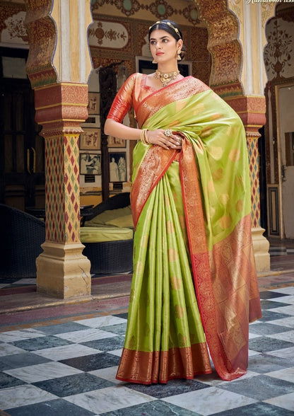 Handloom Tissue Silk Saree