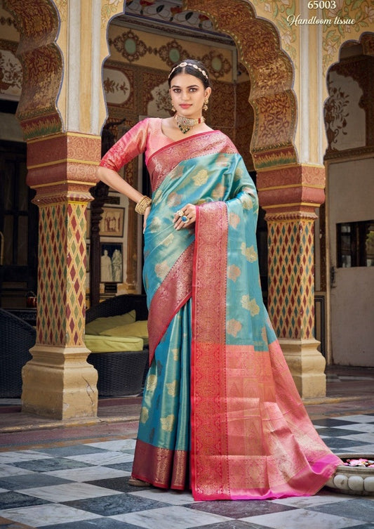 Handloom Tissue Silk Saree