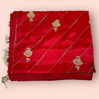 Pure Handwork HO Silk Saree